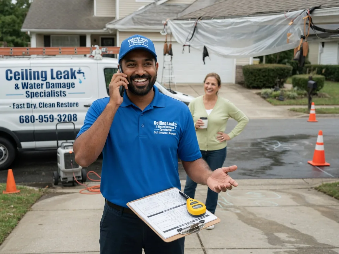 Ceiling Leak Cleanup Streetsboro, OH FAQs